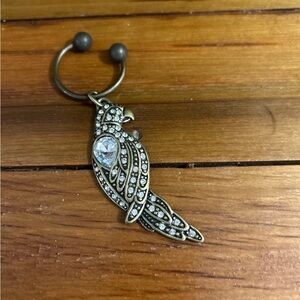 Chico’s 2010 Clear Stone Parrot Bird Key Chain